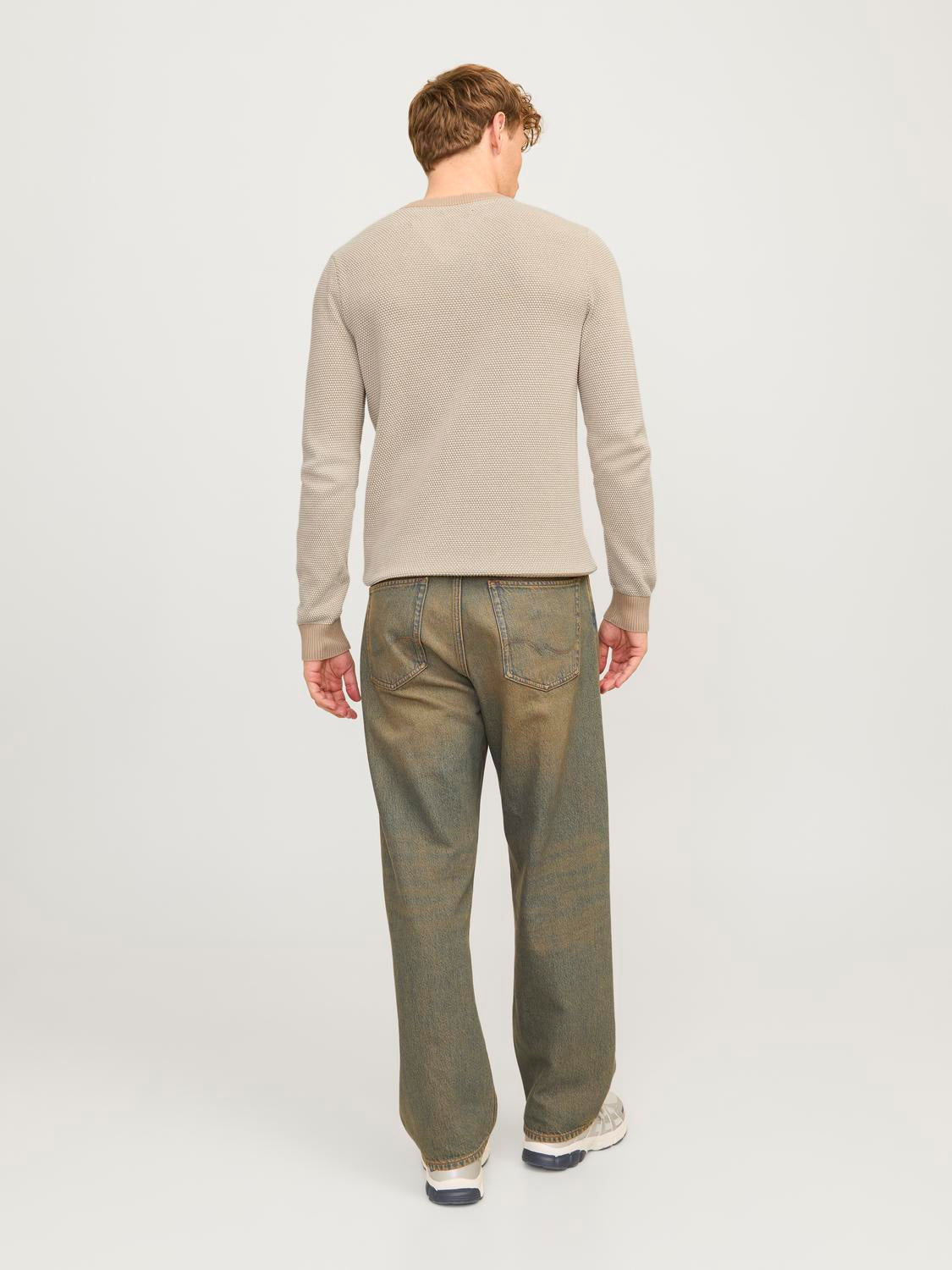 JJEGLOBE KNIT CREW NECK